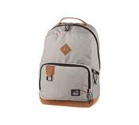 Walker 42154-075 - Rucksack Pure Eco Concept Grey, mit 2 Fächern, Laptopfach, Seitentaschen, gepolsterter Rücken, verstellbare Schultergurte, ca. 30 x 45 x 21 cm