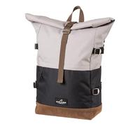 Schulrucksack Roll up two light grey