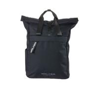 WALKER Rucksack Classic Roll Top Black Melange 30x40x50cm