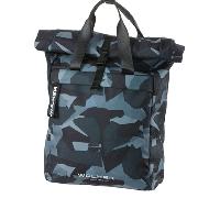 Walker Rucksack Roll Top camo anthrazit – wasserabweisend, Laptopfach, ergonomische Träger 20–23 l