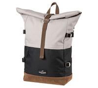 Walker Schulrucksack Roll-Up Two Kunstfaser grau/schwarz 30 l St.
