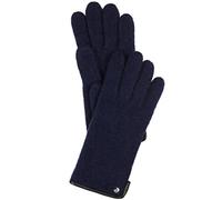ROECKL - FELTED WOOL Damen Handschuh Walk Felted Wool Navy Blau - Gr. - 7