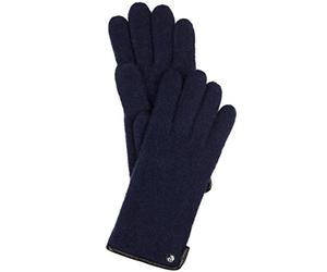 WALKHANDSCHUH BLAU Damenhandschuh aus gewalkter Wolle von Roeckl 7