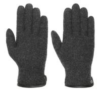 Walkhandschuhe mit Lederpaspel by Roeckl anthrazit 6 HS