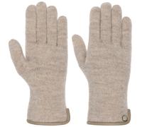 Walkhandschuhe mit Lederpaspel by Roeckl beige 7 1/2 HS
