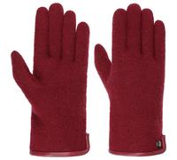 Walkhandschuhe mit Lederpaspel by Roeckl bordeaux 7 1/2 HS