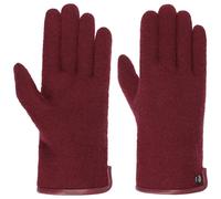 Walkhandschuhe mit Lederpaspel by Roeckl bordeaux 7 HS