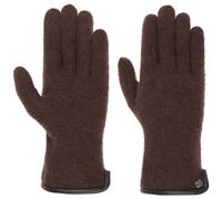 ROECKL - FELTED WOOL Damen Handschuh Walk Felted Wool Mocca Opal, 7\