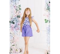 Walkiddy Shorts in Lila - Größe 128 | Kinderhosen