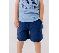 Walkiddy Sweatshorts in Blau - Größe 128 | Kinderhosen