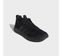 Walkingschuh ADIDAS SPORTSWEAR "CLOUDFOAM FLEX ELASTIC LACE", Herren, Gr. 45, schwarz (core schwarz, core schwarz, carbon), Textil, Schuhe Walkingschuh (99256700-45) core schwarz, core schwarz, carbon