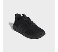 Walkingschuh ADIDAS SPORTSWEAR "CLOUDFOAM FLEX ELASTIC LACES", Damen, Gr. 37, core schwarz, core schwarz, gold metallic, Textil, Schuhe Walkingschuh (47640055-37) core schwarz, core schwarz, gold meta