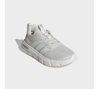 Walkingschuh ADIDAS SPORTSWEAR "CLOUDFOAM FLEX ELASTIC LACES", Damen, Gr. 40,5, chalk weiß, core weiß, matte silber, Textil, Schuhe Walkingschuh (84241015-40,5) chalk weiß, core weiß, matte silber