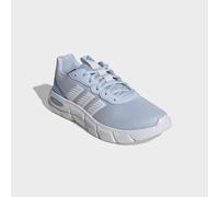 Walkingschuh ADIDAS SPORTSWEAR "CLOUDFOAM FLEX LACES", Damen, Gr. 40,5, crystal sky, silber metallic, wonder sage, Textil, Schuhe Walkingschuh (88420119-40,5) crystal sky, silber metallic, wonder sage