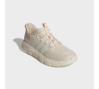 Walkingschuh ADIDAS SPORTSWEAR "CLOUDFOAM FLEX RAPIDFIT", Damen, Gr. 38,5, wonder weiß, sanftes weiß, sand strata, Textil, Schuhe Walkingschuh, mit Leo Muster (46394169-38,5) wonder weiß, sanftes weiß