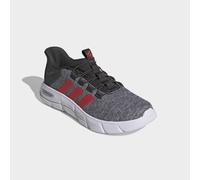 Walkingschuh ADIDAS SPORTSWEAR "CLOUDFOAM FLEX RAPIDFIT", Herren, Gr. 42,5, grau (core schwarz, pure ruby, carbon), Synthetik, Textil, Schuhe Walkingschuh (22724908-42,5) core schwarz, pure ruby, carb