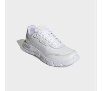 Walkingschuh ADIDAS SPORTSWEAR "CLOUDFOAM FLEX SMART CASUAL", Herren, Gr. 42,5, cloud weiß, grau one, grau two, Leder, Synthetik, Schuhe Walkingschuh (68662853-42,5) cloud weiß, grau one, grau two