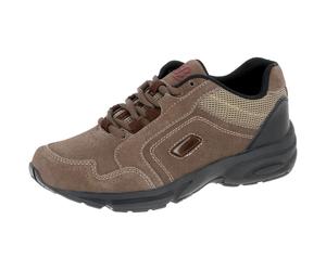 Walkingschuh Herren Schnürung braun Brütting Circle - Braun / 41