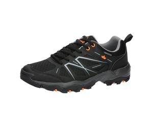 Walkingschuh Herren Schnürung wasserdicht schwarz LICO Kadoka - Schwarz / 43