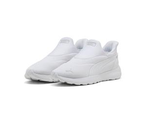 Walkingschuh PUMA "SOFTRIDE COSMIC SLIPTECH", Damen, Gr. 39, weiß (puma weiß, puma weiß, cool light gray), Textil, unifarben, Schuhe Walkingschuh, Slip-on Sneaker (52171751-39) puma weiß, puma weiß, c