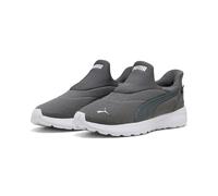 Walkingschuh PUMA "SOFTRIDE COSMIC SLIPTECH", Damen, Gr. 42, cool schwarz gray, cool schwarz gray, Textil, unifarben, Schuhe Walkingschuh, mit profiliertem Laufsohlenprofil, mit Schlupfeinstieg, aus T