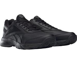Walkingschuh REEBOK "WORK N CUSHION 4.0", Damen, Gr. 38, schwarz, Leder, Synthetik, Schuhe Walkingschuh (35531535-38) schwarz