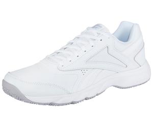 Walkingschuh REEBOK "WORK N CUSHION 4.0", Herren, Gr. 48,5, weiß (weiß, cdgry2, weiß), Leder, Synthetik, Schuhe Walkingschuh (30740455-48,5) weiß, cdgry2, weiß