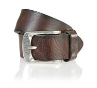 Walkledergürtel (kürzbar) 402187-braun