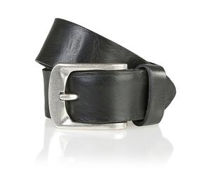 Walkledergürtel (kürzbar) 402187-schwarz