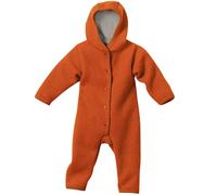 Walkoverall mit Knöpfen atmungsaktiv in orange 62/68