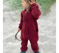 Walkoverall mit Reissverschluss atmungsaktiv cassis 74/80