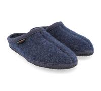 Haflinger - Walktoffel Alaska - Hüttenschuhe, Gr. 43, blau (Jeans)
