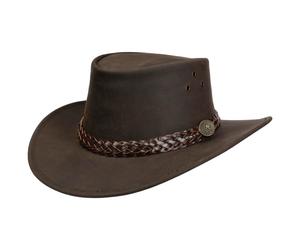 Wallaroo Lederhut by Scippis braun S (54-55 cm)