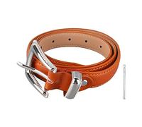 Walmeck Mode Leder Taillengürtel Damen Legierung Buckle Kleidung Accessoires für Frauen