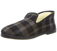 Wamba By Victoria Herren Confortable Cuadros H/RECTA Hausschuh, Marino, 47 EU