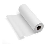 Wamkon 30 cm x 27 m Bügelvlies, weiß Vlieseline zum Aufbügeln, leicht Bügelflies, Bügelvlies zum Verstärken 30 g/m² zum Nähen, Quilten, Basteln, Schneidern