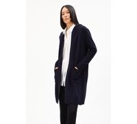 WANDAA | Strickjacke Relaxed Fit aus Bio-Woll Mix - blau (XS)