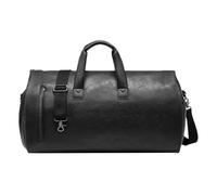 Wandelbare Duffle-Kleidertasche,Kleider-Duffle- für die Reise,Kleidersäcke aus PU-Leder mit Schuhfach - Reiseanzug-Tasche, 2-in-1-Koffer, Anzug, Seesack, Kleidersack für Reisen, Camping