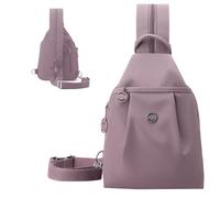 Wandelbarer Rucksack für Damen | schicke, vielseitige und diebstahlsichere Reisetasche mit großer Kapazität - für Arbeit Universität Wandern im Freien Sport Festival Flugreisen, Rosa, riferimento