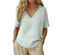 Wander T Shirt Damen Kariertes Weiß Mesh Hemden Extra Baumwollbluse Handball Eckigem Weinrot Silber Arm Brusttasche Chiffonbluse Lässig Weiter Leopard Kragenformen Geschnitten Repeat