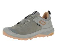 Wanderhalbschuhe Schladminger Art. Ramsau Lady Low wasserdichte und gedämpfte Damen Trekkingschuhe mit Wildleder Obermaterial | Wanderschuhe | Hikingschuhe Grau/Lachs EU 42