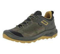 Wanderhalbschuhe Schladminger Art. Ramsau Man Low wasserdichte und gedämpft Wanderschuhe für Herren mit Wildleder Obermaterial | Trekkingschuhe Beige/Orange EU 41