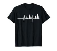 wandern berge alpen wald gebirge herzschlag natur T-Shirt