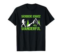 Wandern Design Sächsische Schweiz T-Shirt