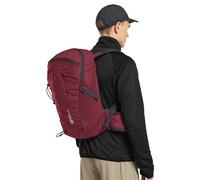 Wanderrucksack JACK WOLFSKIN "CYROX SHAPE 20", rot (deep, ruby), Rucksäcke, onesize, Obermaterial: 100% Polyamid. Futter: 100% Polyester (40848055-0) deep, ruby