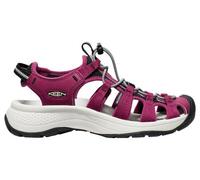 KEEN Damen Astoria West Sandalen, Beaujolais Star White, 40 EU