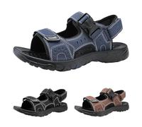 Wandersandalen für Männer Sandalen Outdoor Sport Trekkingsandalen Schnell Trocken Sportsandalen Offene Zehe Sommer Freizeitschuhe rutschfeste Herrenschuhe Fahrsandalen Einfache Strandschuhe