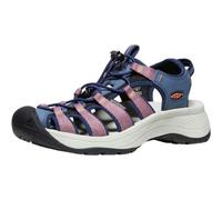wandersandalen fur frauen keen astoria west rosa blau 39.1/2