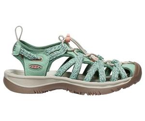 wandersandalen women keen whisper grau grun