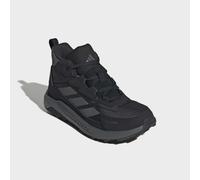 Wanderschuh ADIDAS TERREX "ANYLANDER MID CLIMAPROOF KIDS", Kinder, Gr. 39, schwarz (core schwarz, grau five, core schwarz), Synthetik, Textil, Schuhe Wanderschuh, wasserdicht, Climaproof (88344451-39)